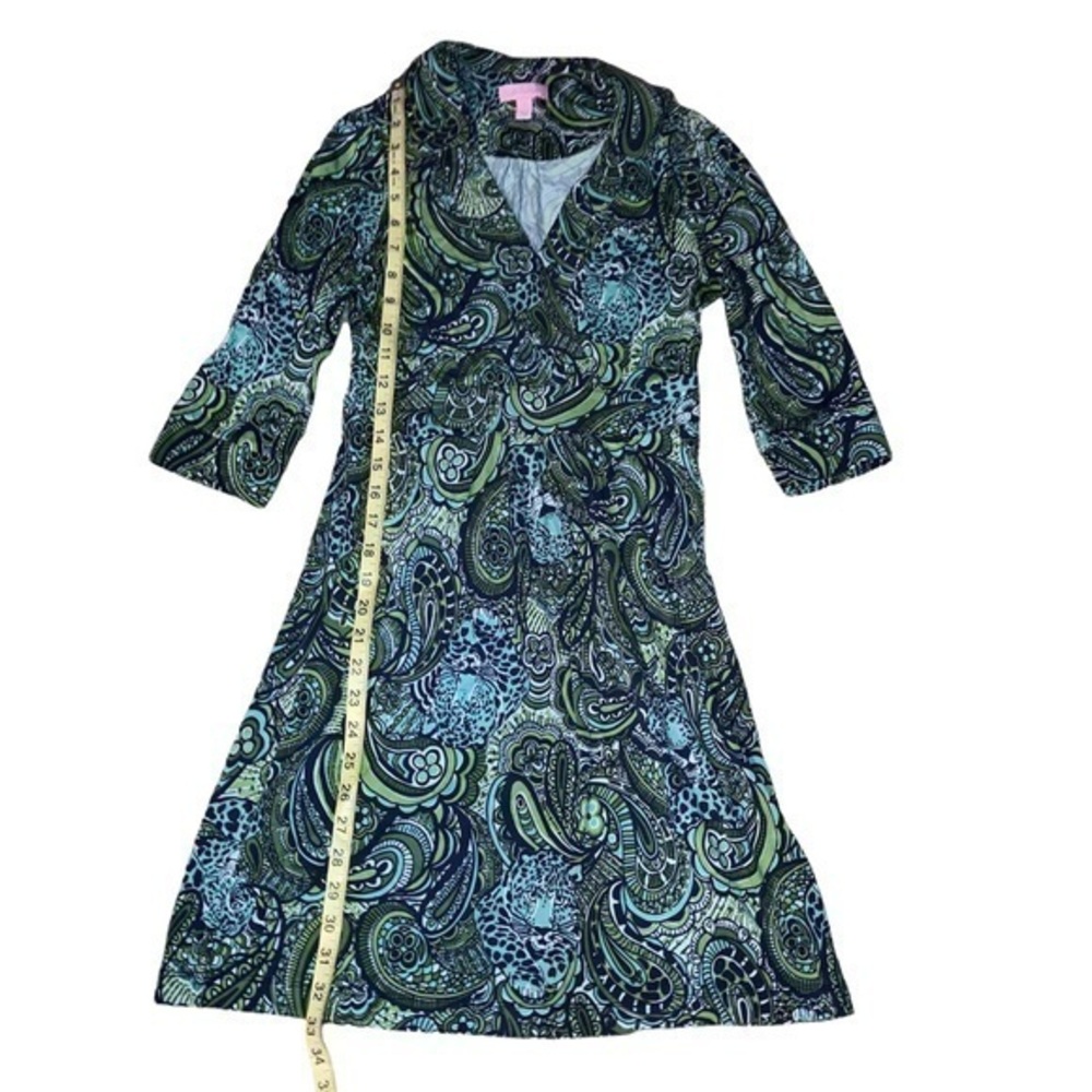 Lilly Pulitzer blayney 100% silk dress